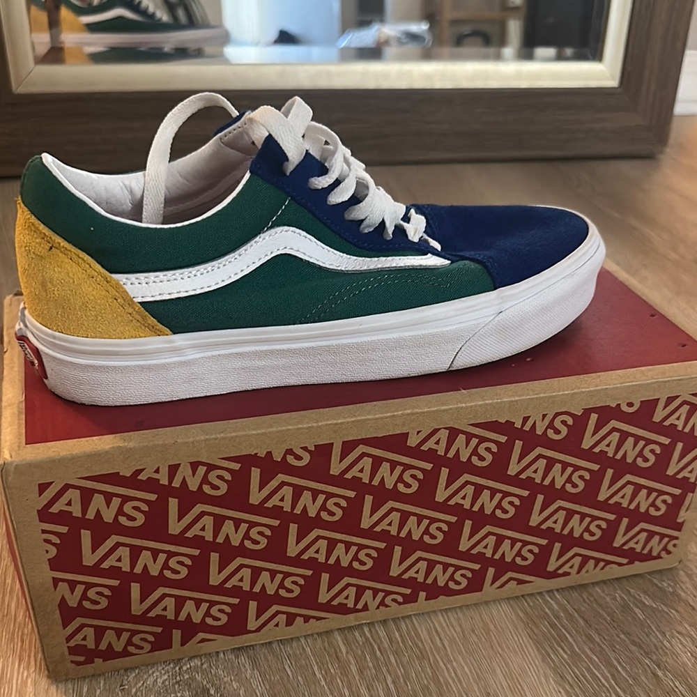Vans Multicolor Low-Top Sneakers